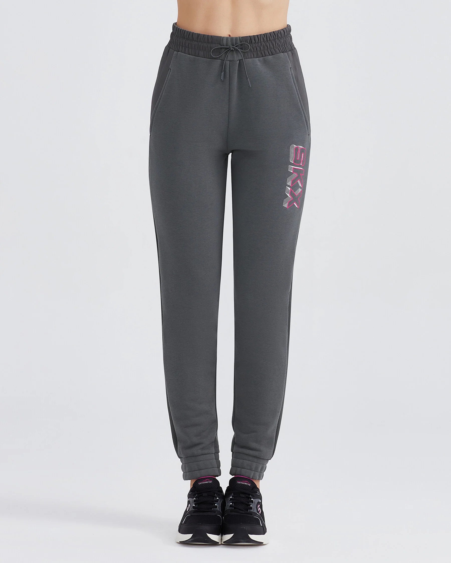 Skechers  LW Lw Fleece Gri Kadın Eşofman Altı
