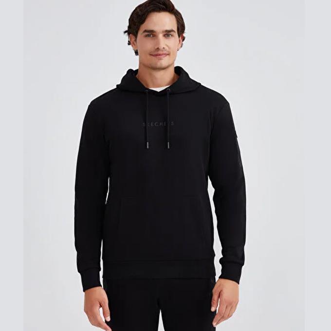 Skechers 2Xi Lock Arm Zipped Siyah Erkek Sweatshirt