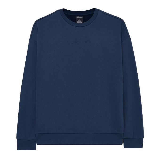 Skechers Essential Crew Neck Mavi Erkek Sweatshirt