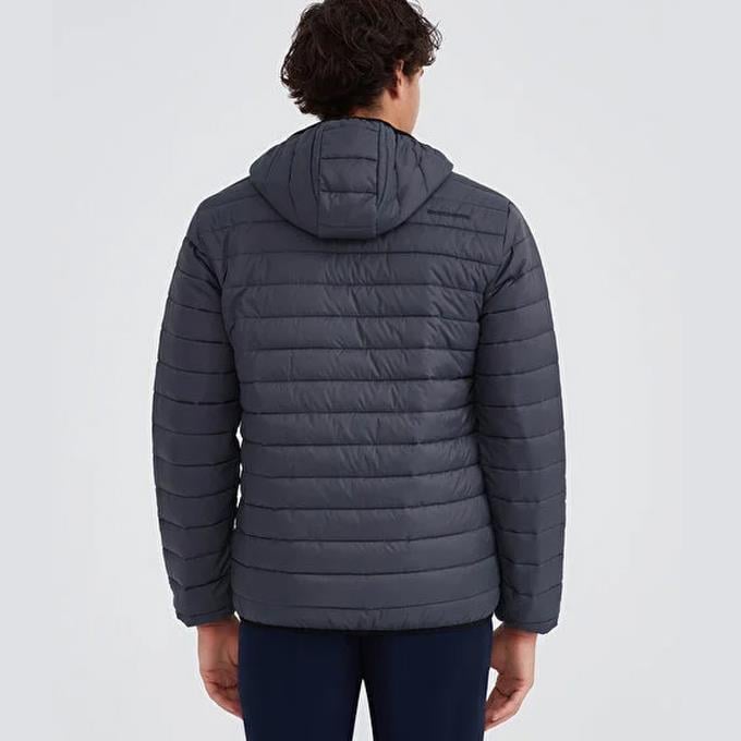 Skechers Essential Hooded Gri Erkek Mont