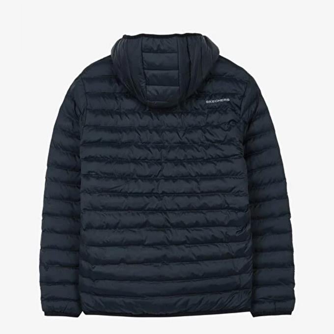 Skechers Essential Hooded Siyah Erkek Mont