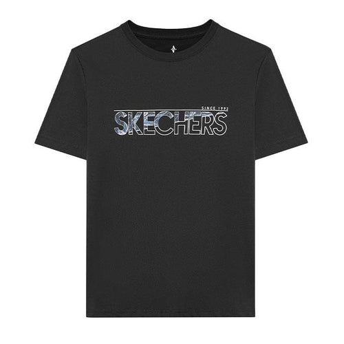 Skechers Graphic M Graphic Erkek T-Shirt - Siyah