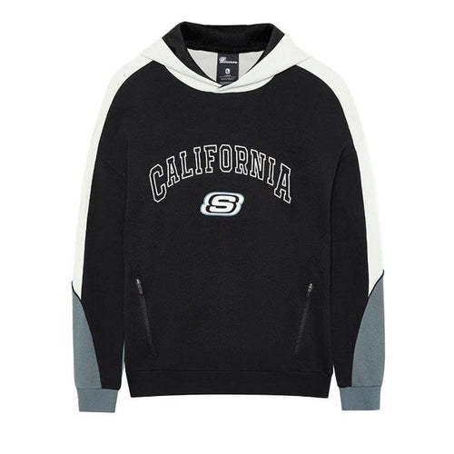 Skechers LW Fleece Regular Erkek Sweatshirt - Siyah