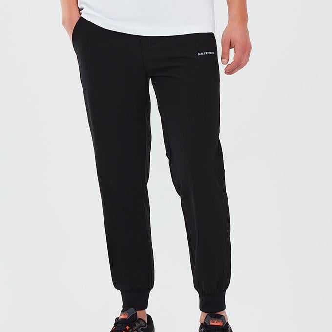 Skechers Micro Collection Side Zipped Siyah Erkek Eşofman Altı