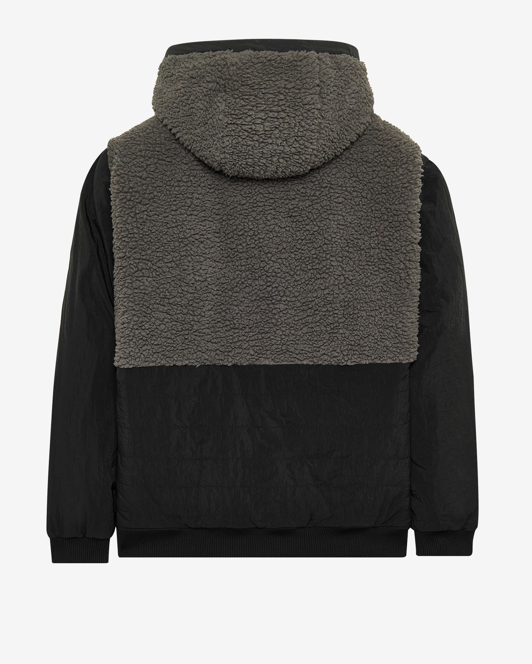 Skechers Outdoor Fleece Reversible Zip Sherpa Antrasit Erkek Mont
