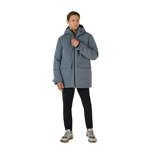 Skechers Outerwear Erkek Mont - Antrasit