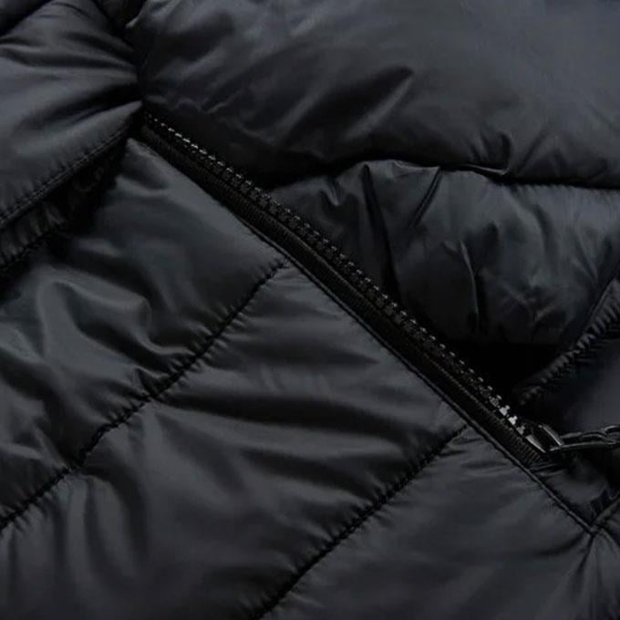 Skechers M Outerwear Padded Erkek Siyah Ceket - Mont