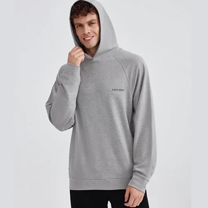 Skechers Scuba Colelction Gri Erkek Sweatshirt