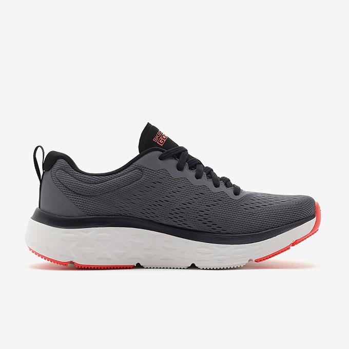 Skechers Max Cushioning Delta - Speed Up Erkek Gri/Siyah Koşu - Yürüyüş Ayakkabısı