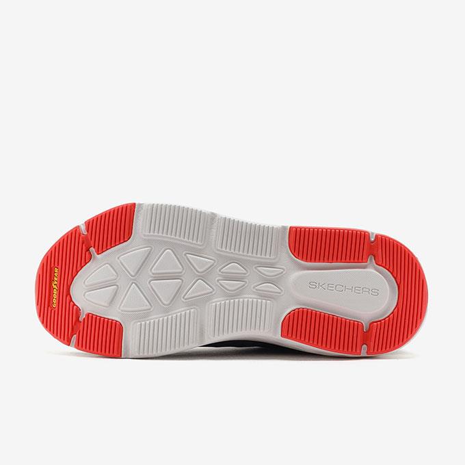Skechers Max Cushioning Delta - Speed Up Erkek Gri/Siyah Koşu - Yürüyüş Ayakkabısı