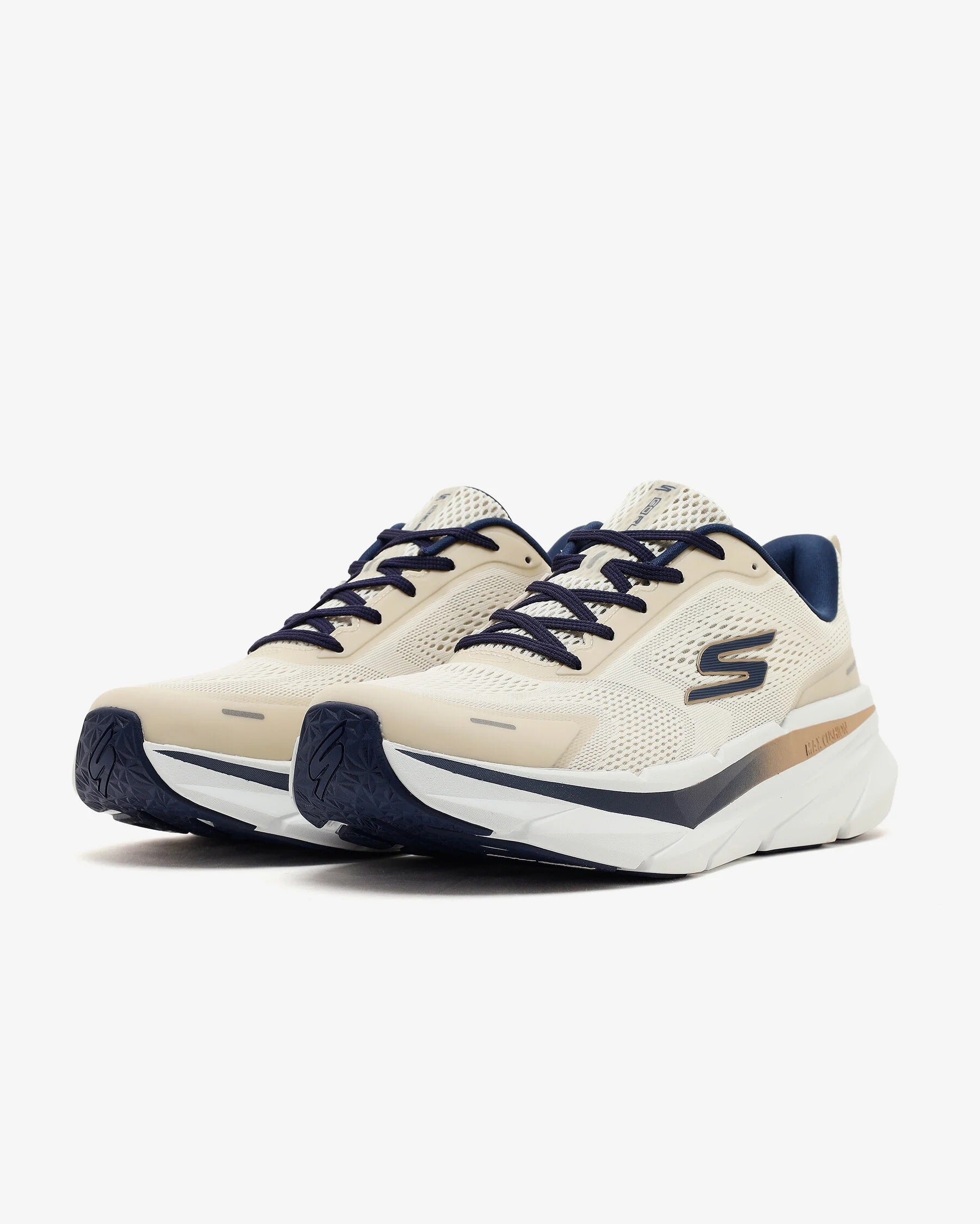 Skechers Max Cushioning Premier 3 Erkek Koşu Ayakkabısı - Bej