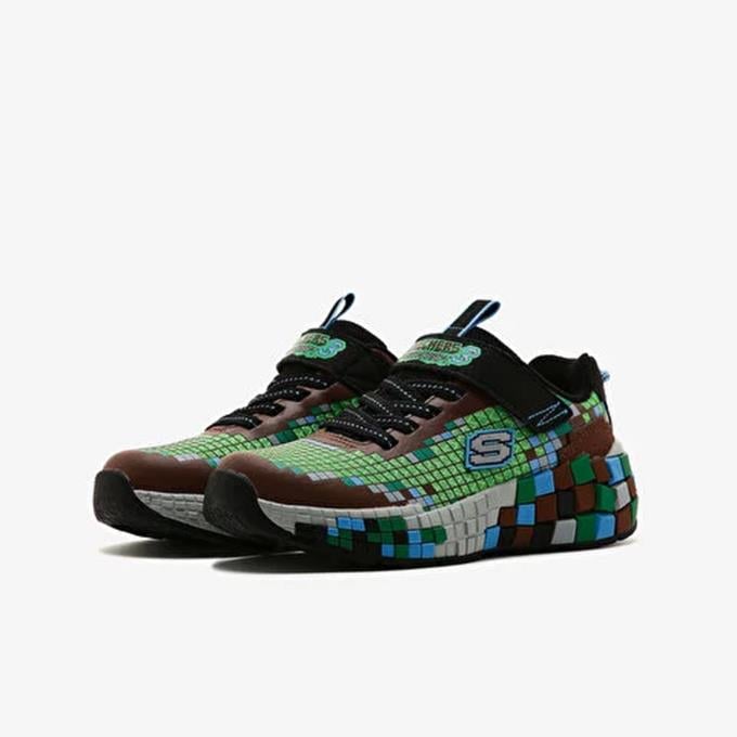 Skechers Mega-Craft 3.0 Çocuk - Erkek Kahverengi/Çoklu Sneaker