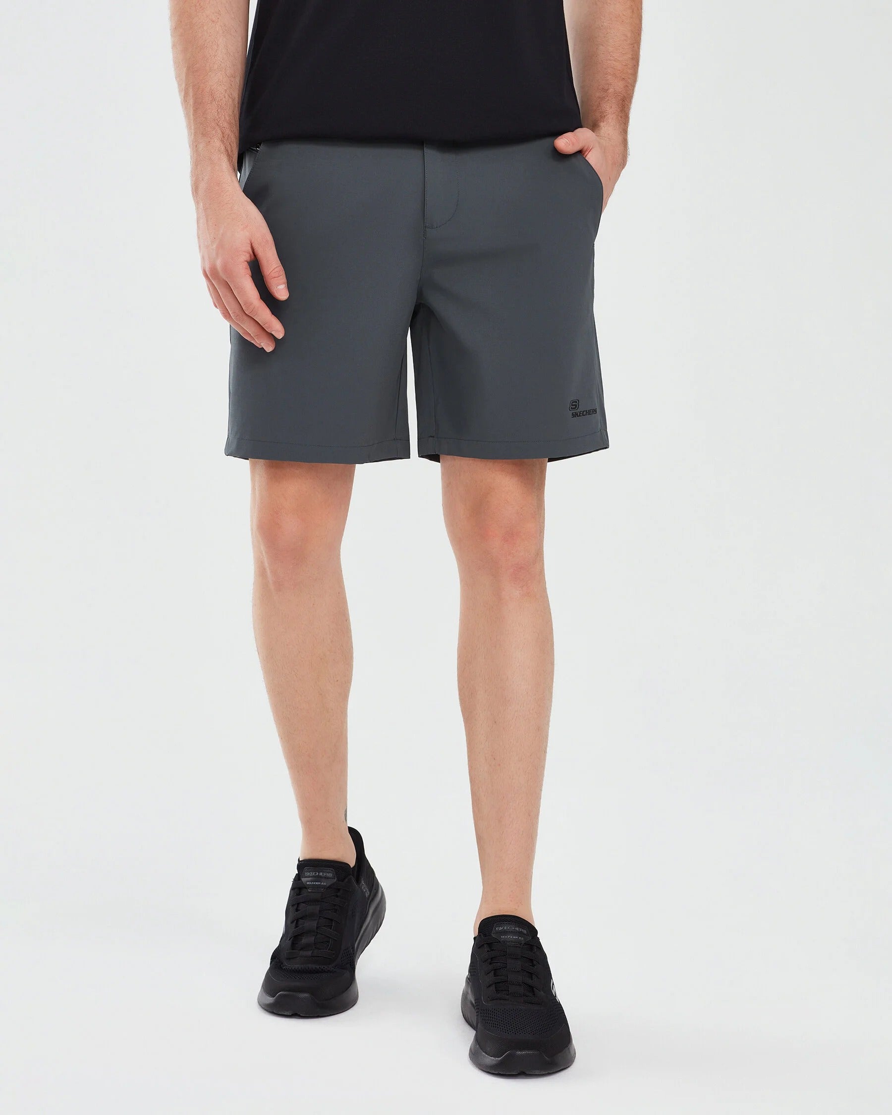 Skechers  Micro Collection 7 Inch Erkek Şort - Gri
