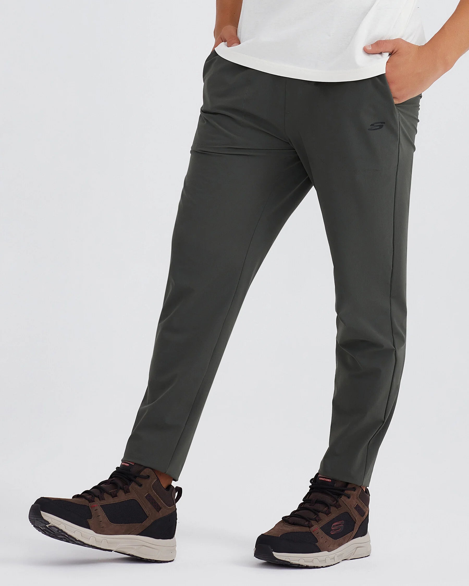 Skechers  Micro Collection Regular Woven Yeşil Erkek Eşofman Altı