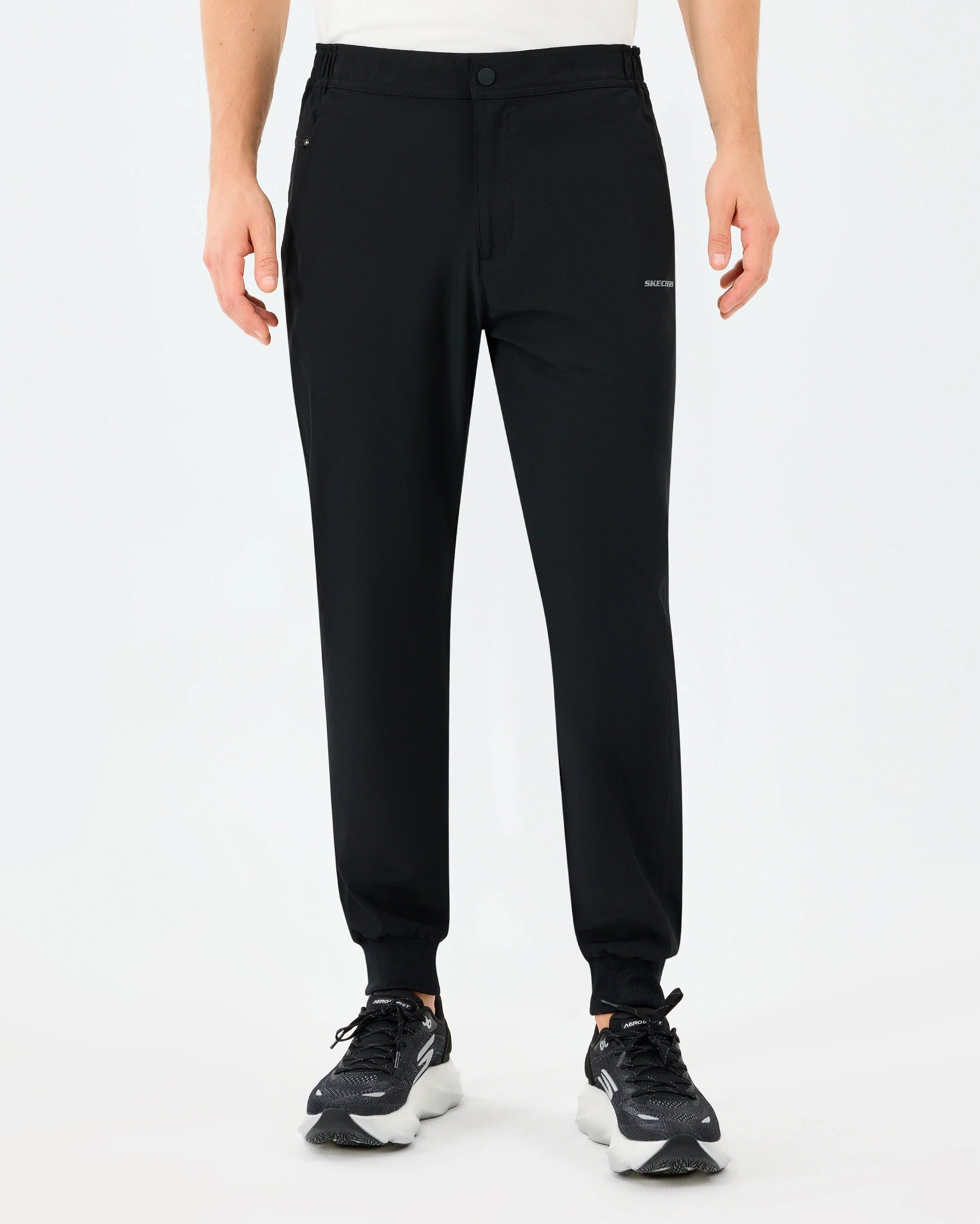 Skechers Micro Collection Side Zipper Erkek Eşofman Altı - Siyah