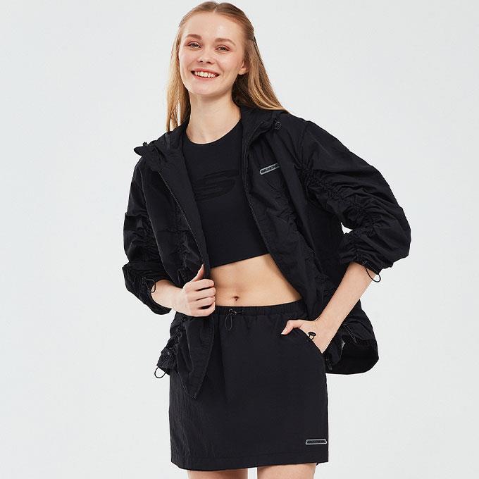 Skechers Micro Collection Collection W Siyah Kadın Mont