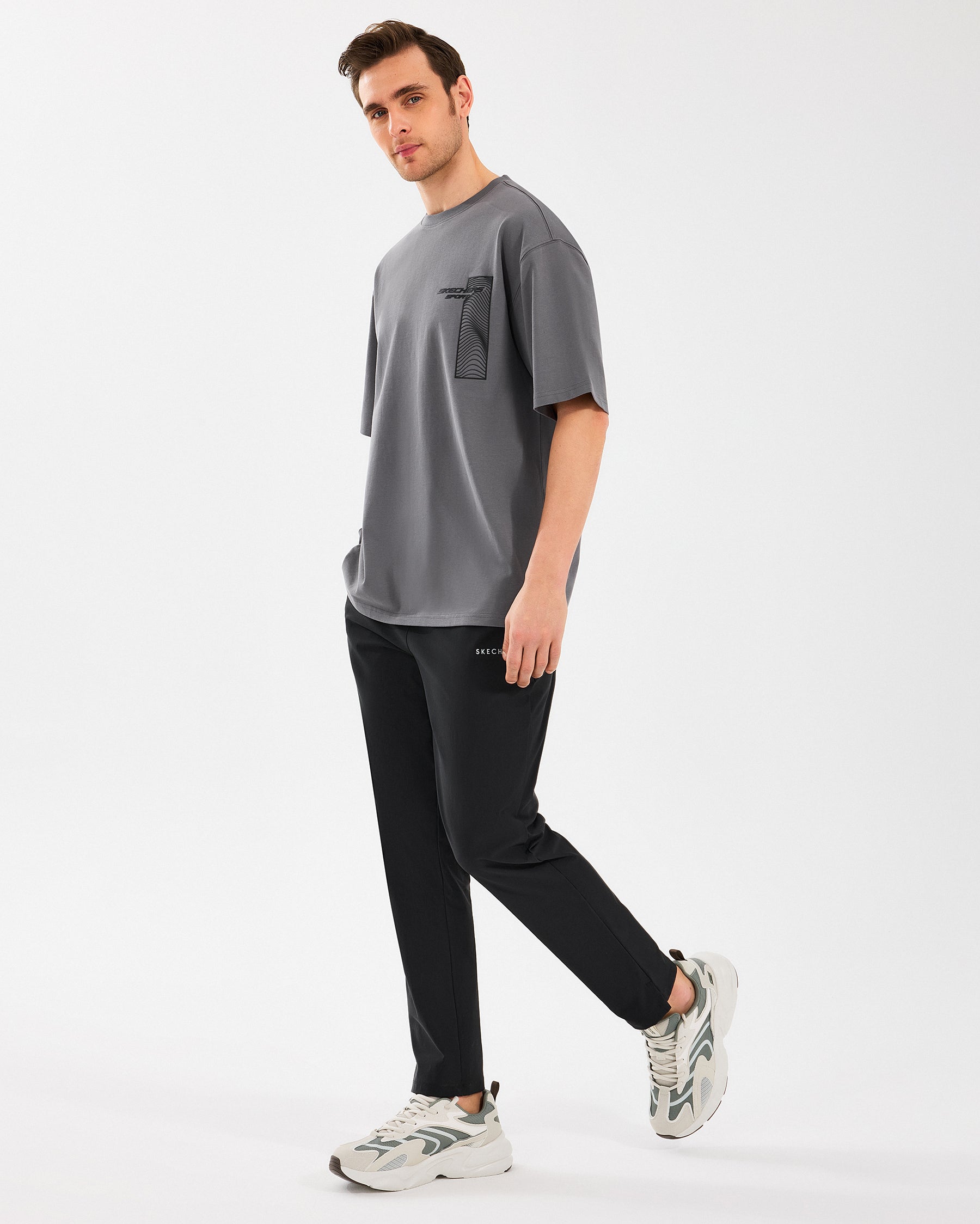 Skechers Micro Micro Slim Siyah Erkek Pantolon