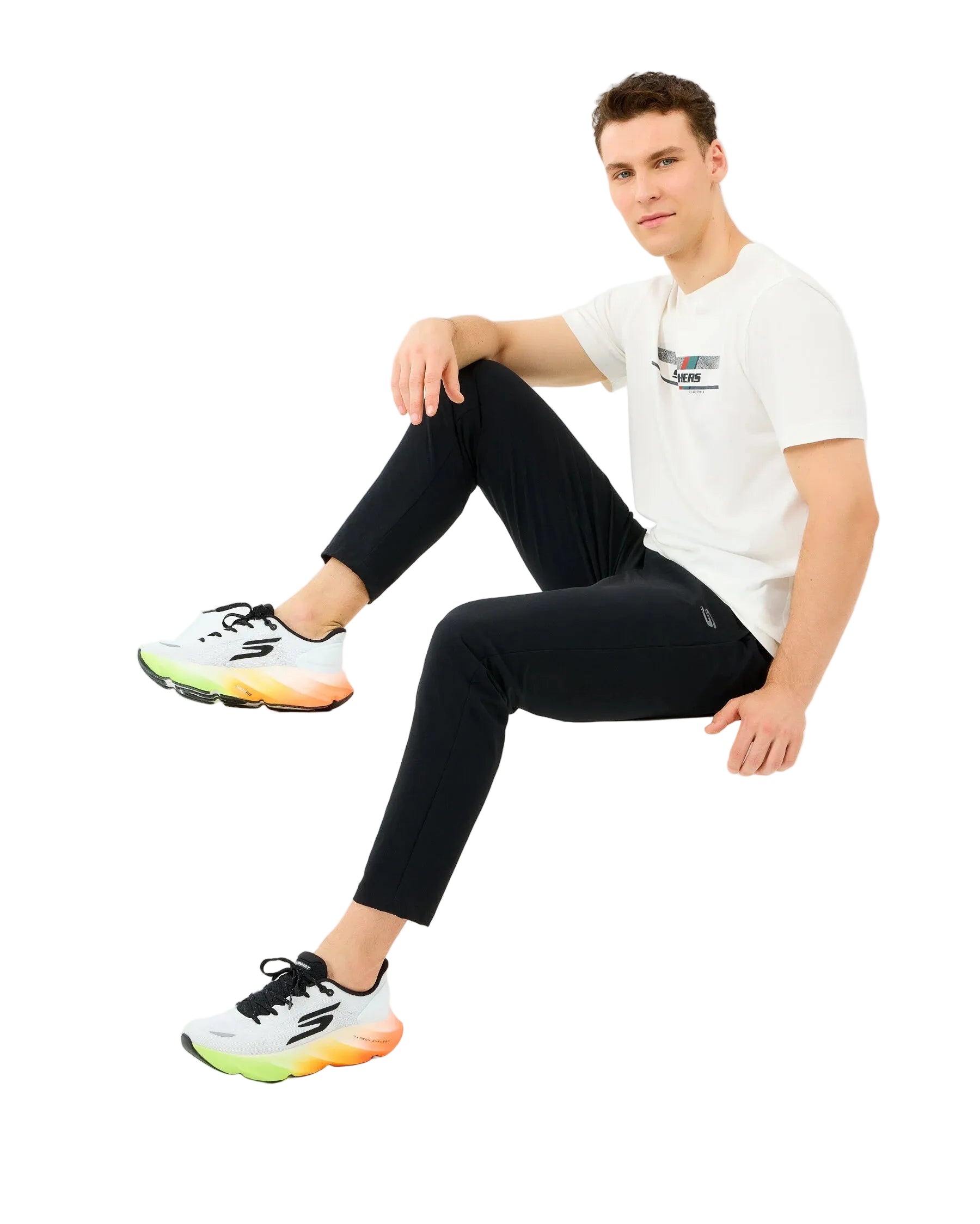Skechers Micro Woven Erkek Pantolon - Siyah
