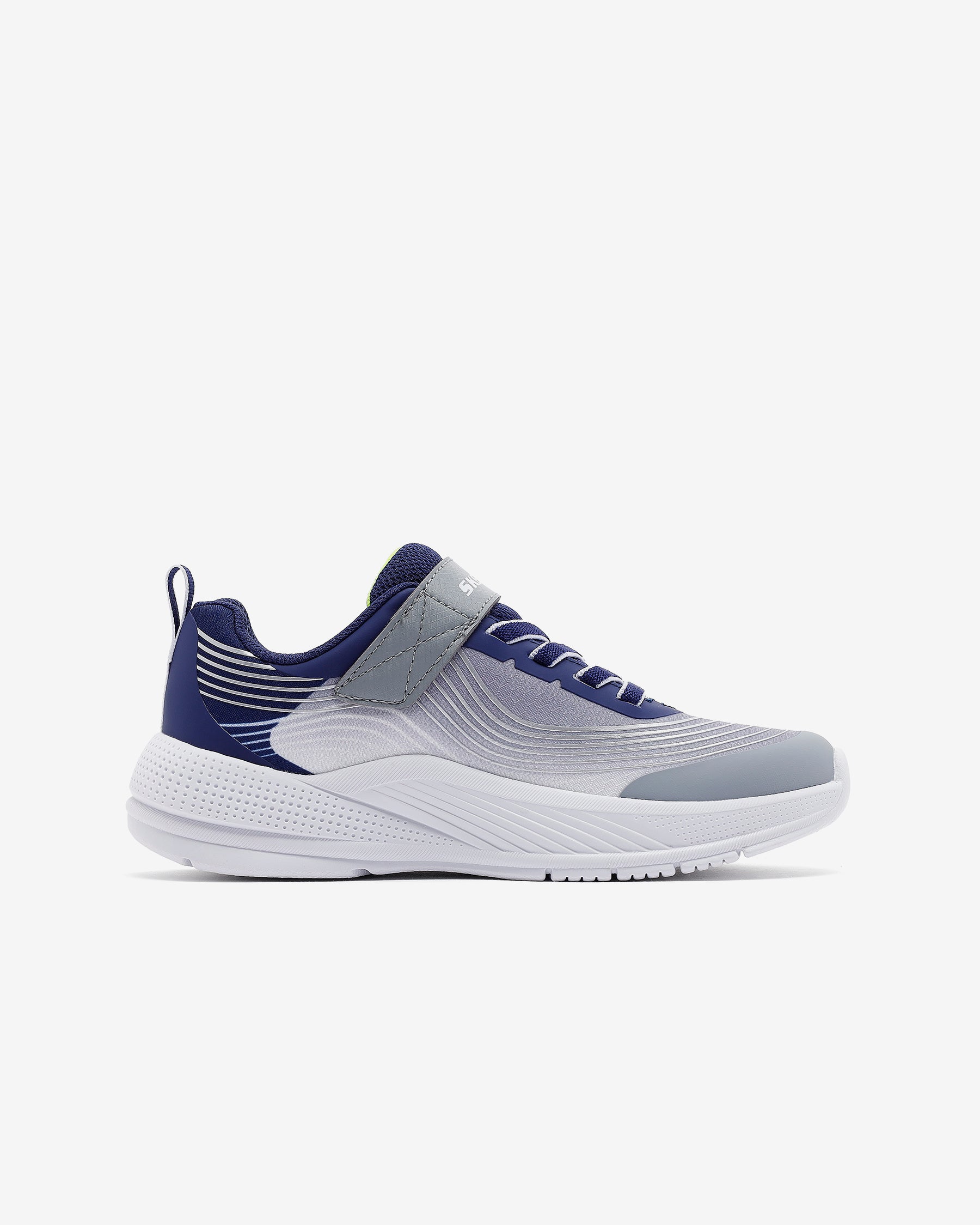 Skechers Mıcrospec Advance Çocuk - Erkek Lacivert/Açık Gri Sneaker