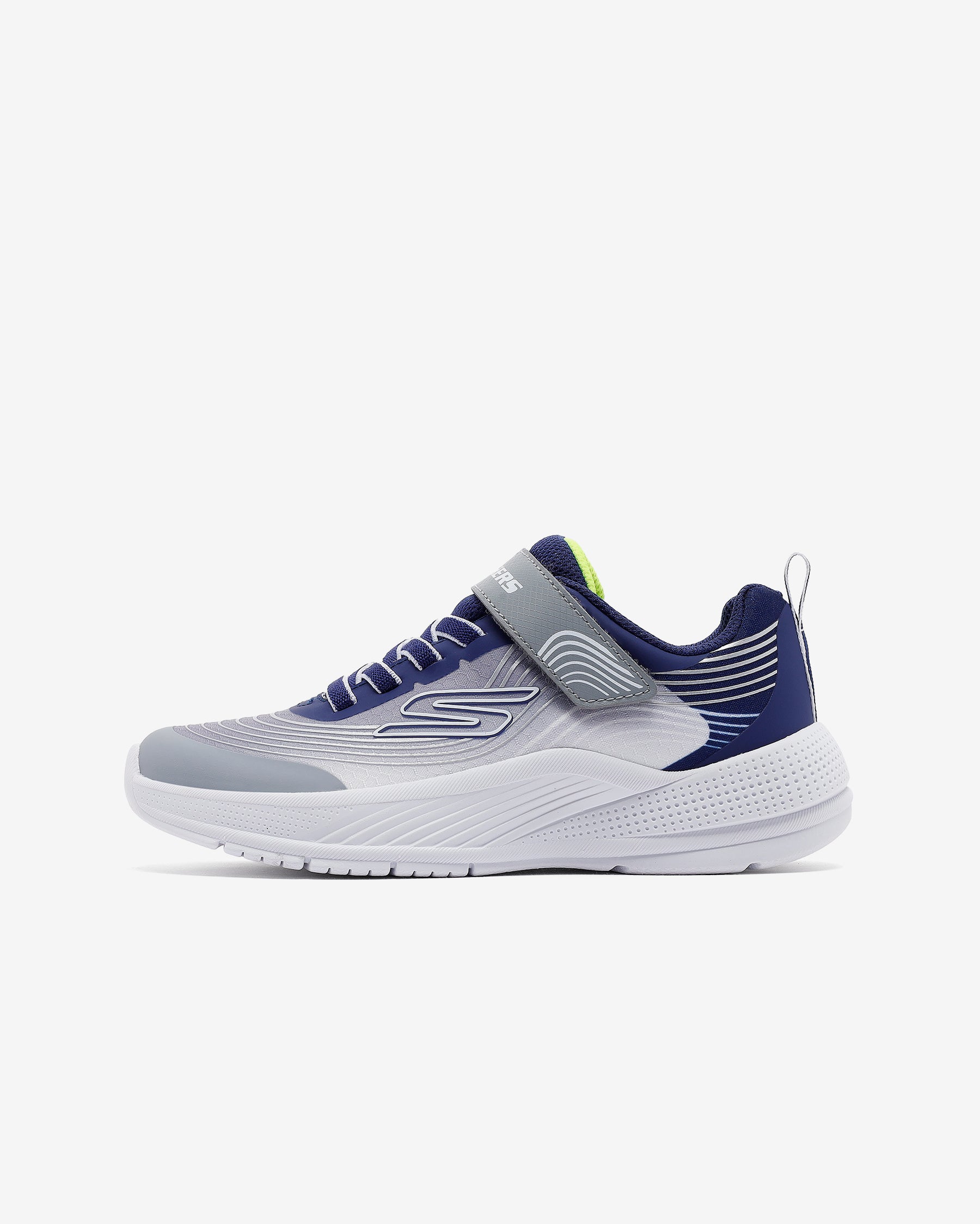 Skechers Mıcrospec Advance Çocuk - Erkek Lacivert/Açık Gri Sneaker