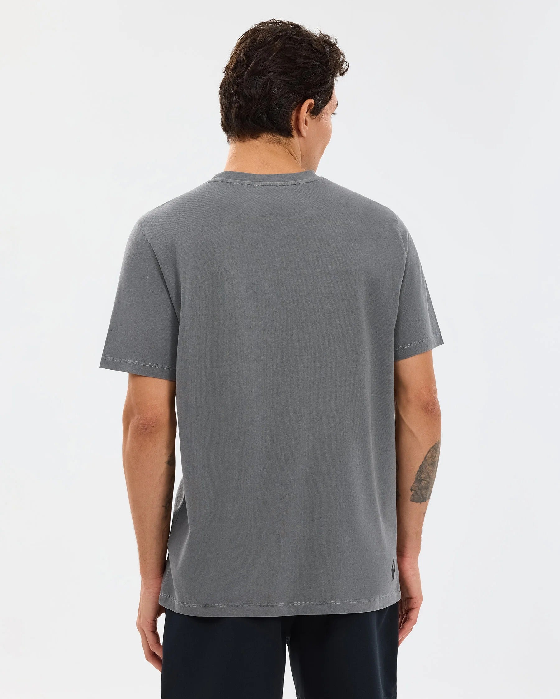 Skechers  Organic Collection Short Sleeve Erkek T-Shirt - Antrasit