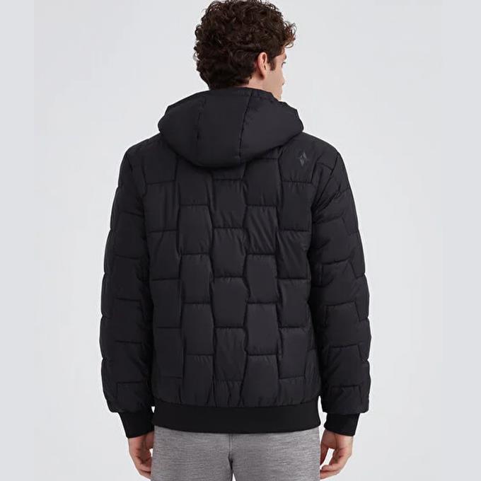 Skechers Outerwear Padded Siyah Erkek Mont