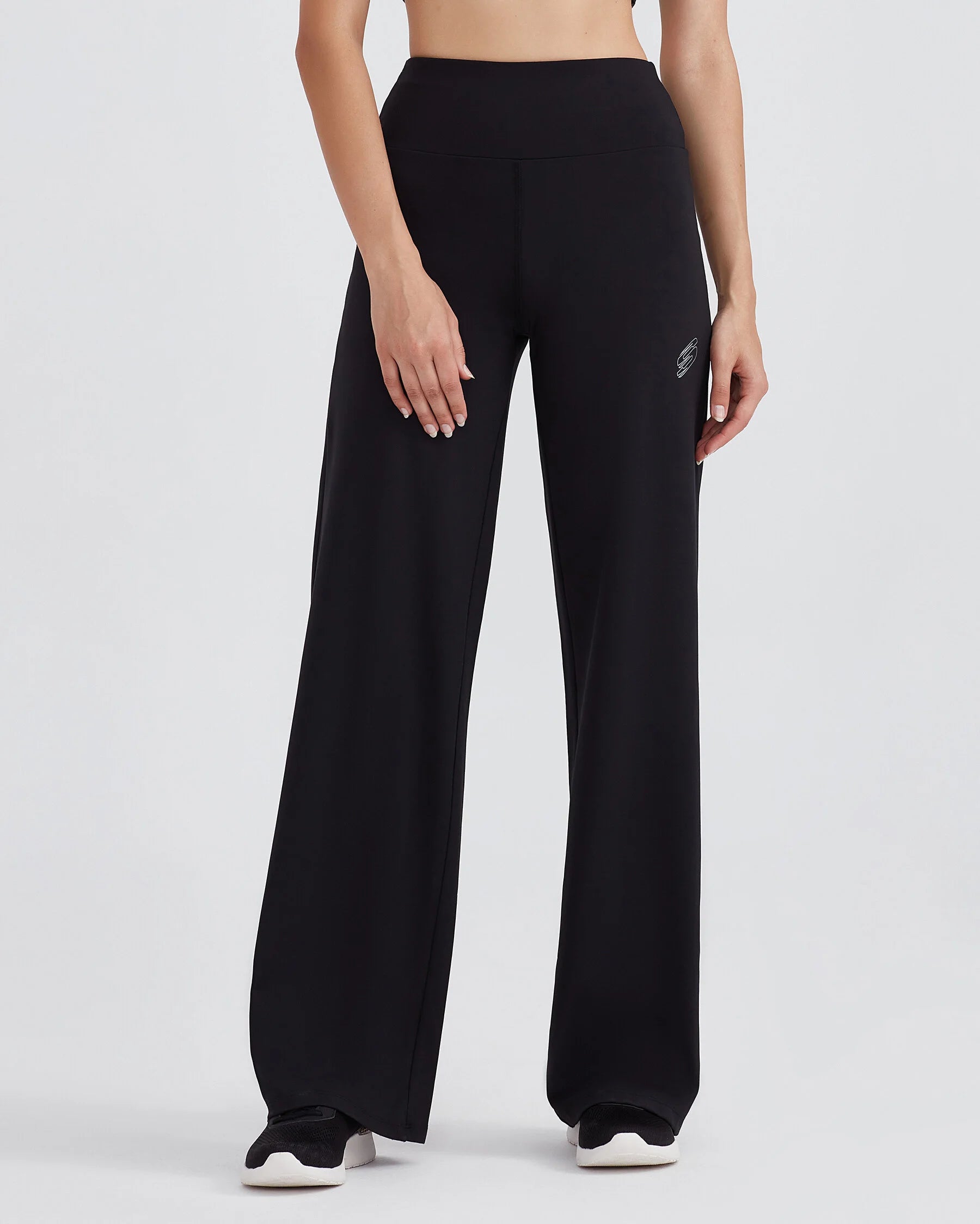 Skechers  Performance Collection Wide Leg Siyah Kadın Eşofman Altı
