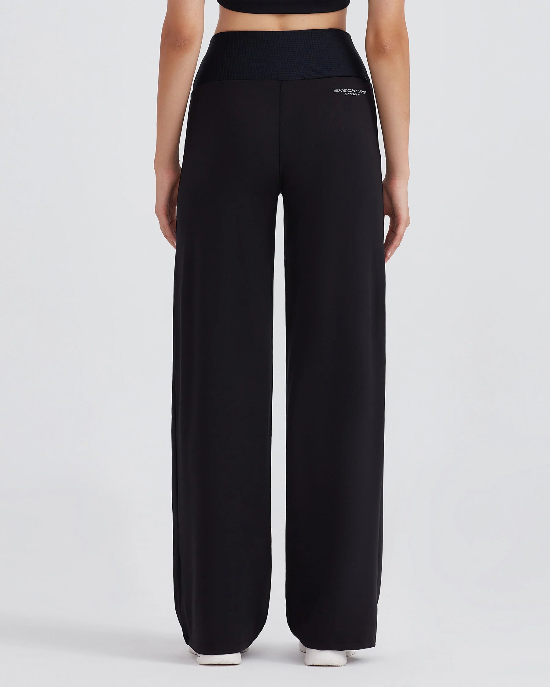 Skechers Performance Collection Wide Leg Siyah Kadın Eşofman Altı