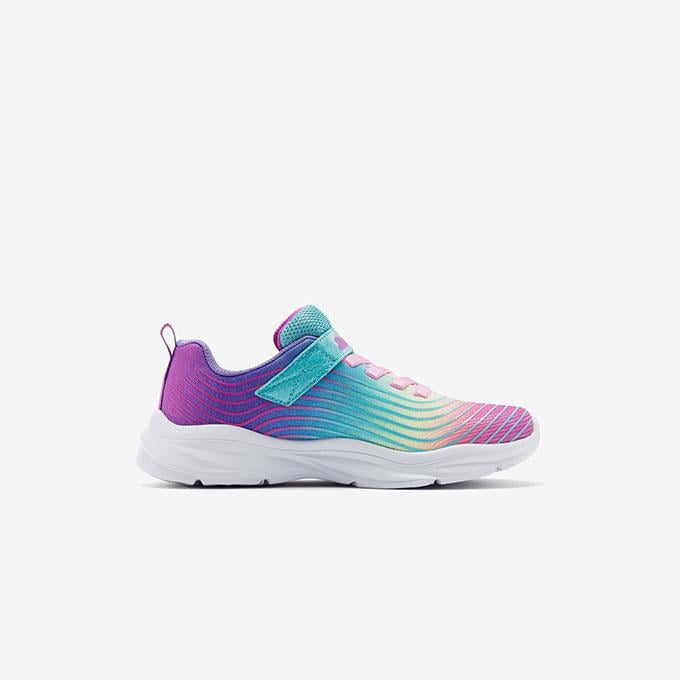 Skechers Power Jams - Pastel Speed Çocuk - Kız Turkuaz/Çoklu Sneaker