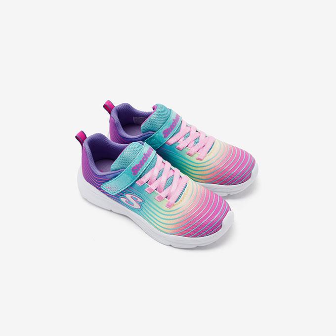 Skechers Power Jams - Pastel Speed Çocuk - Kız Turkuaz/Çoklu Sneaker