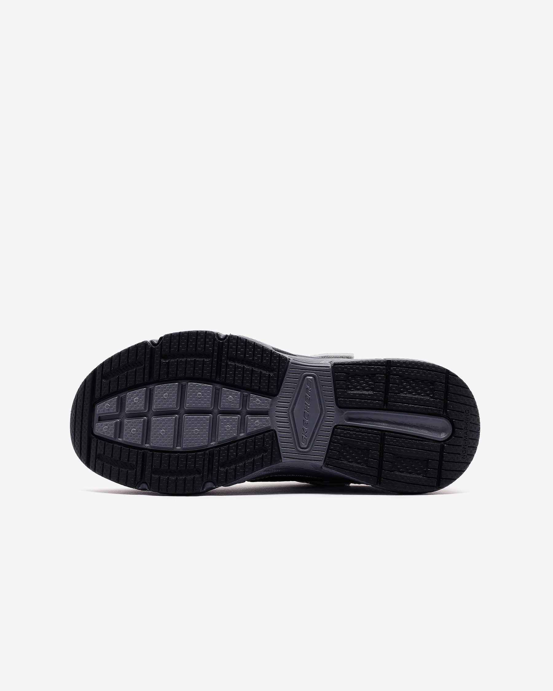 Skechers Retro-Graph Çocuk - Erkek Gümüş/Siyah Sneaker