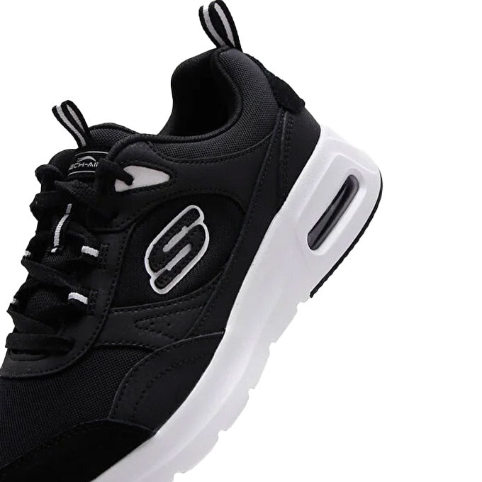 Skechers Skech-Air Court Erkek Beyaz/Siyah Sneaker