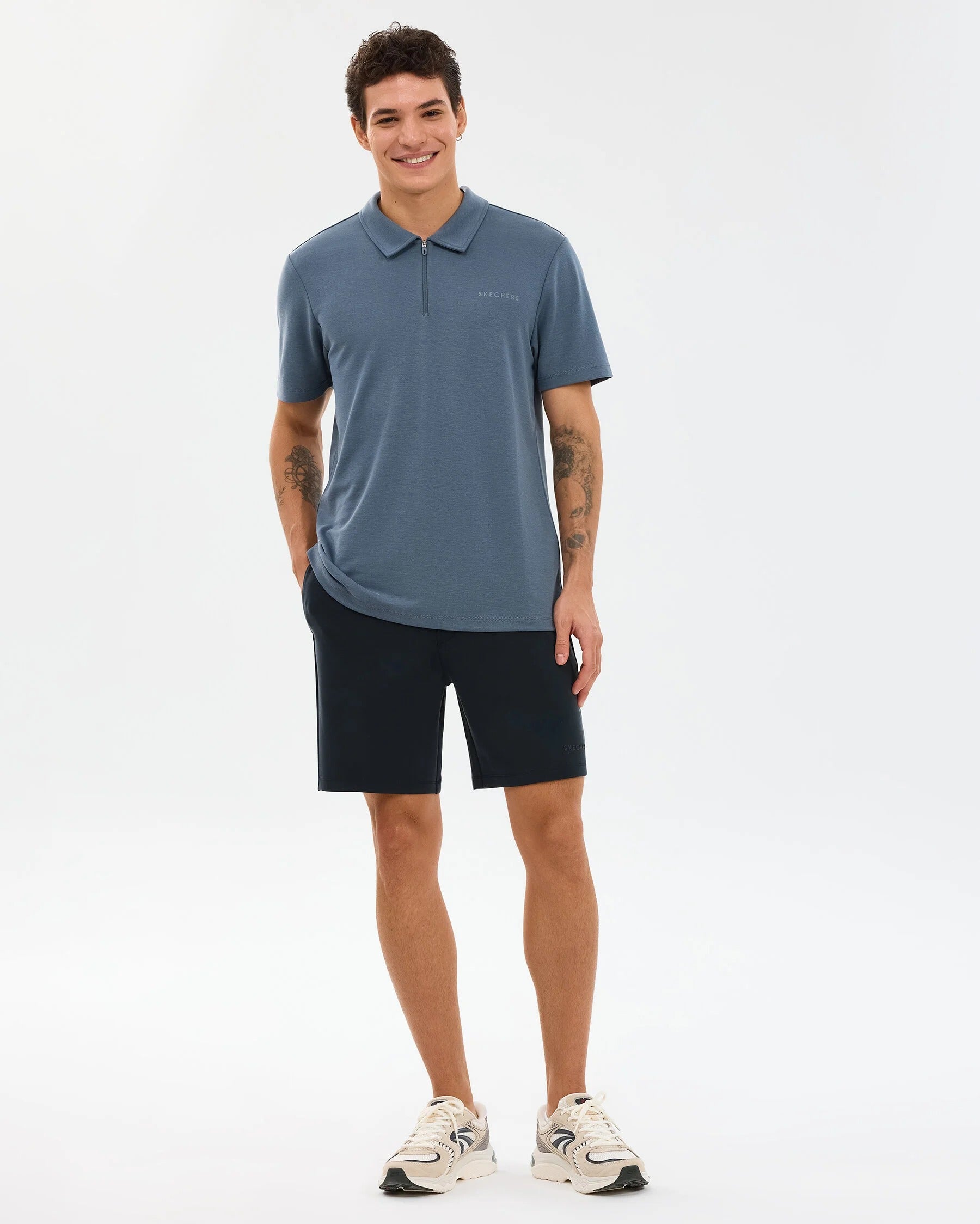 Skechers  Soft Touch Sweat Erkek Şort - Siyah