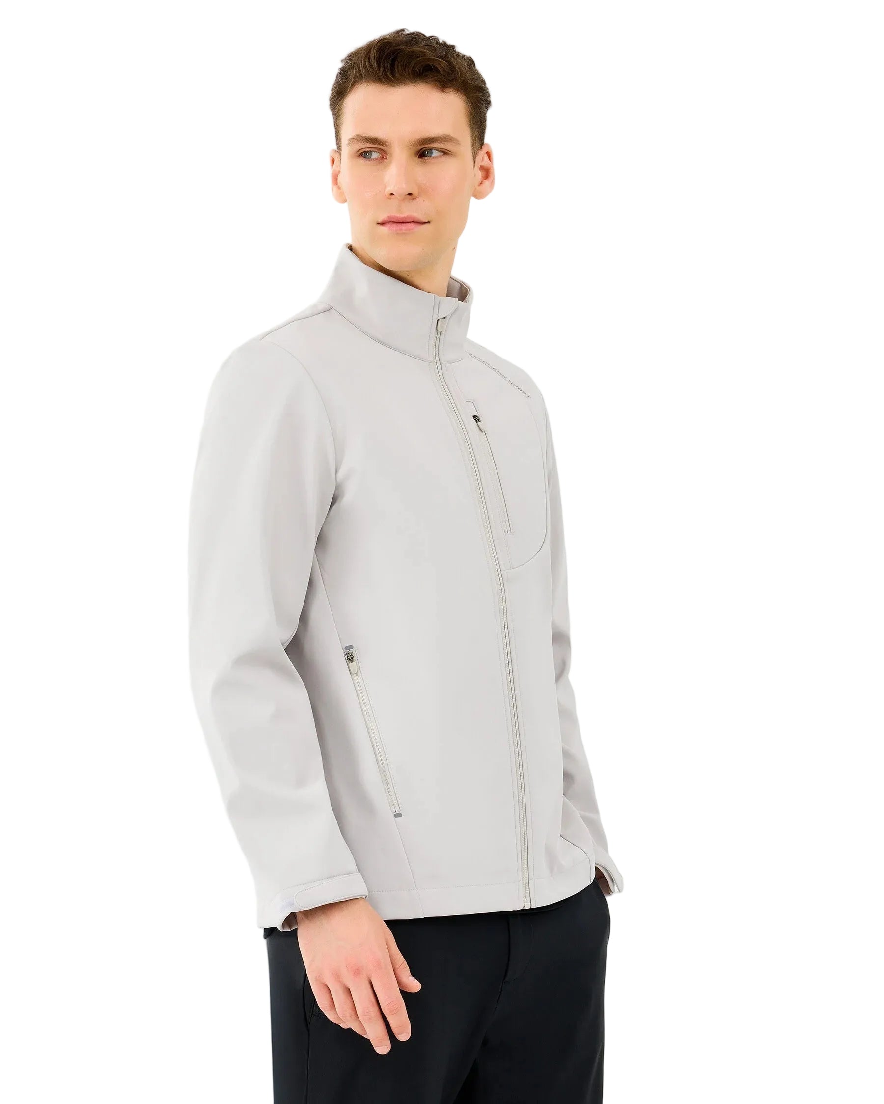 Skechers Softshell Basic Erkek Mont - Gri