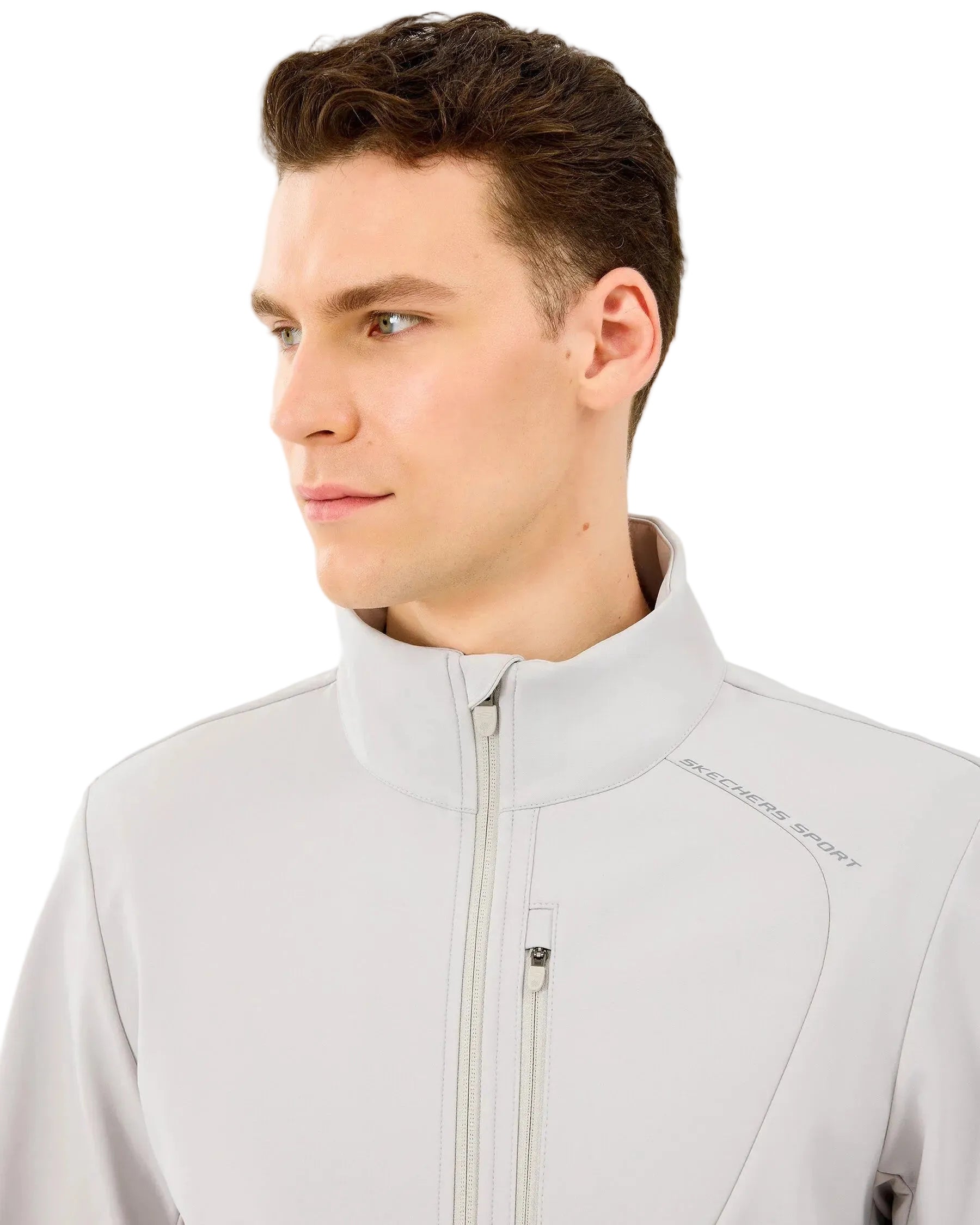 Skechers Softshell Basic Erkek Mont - Gri