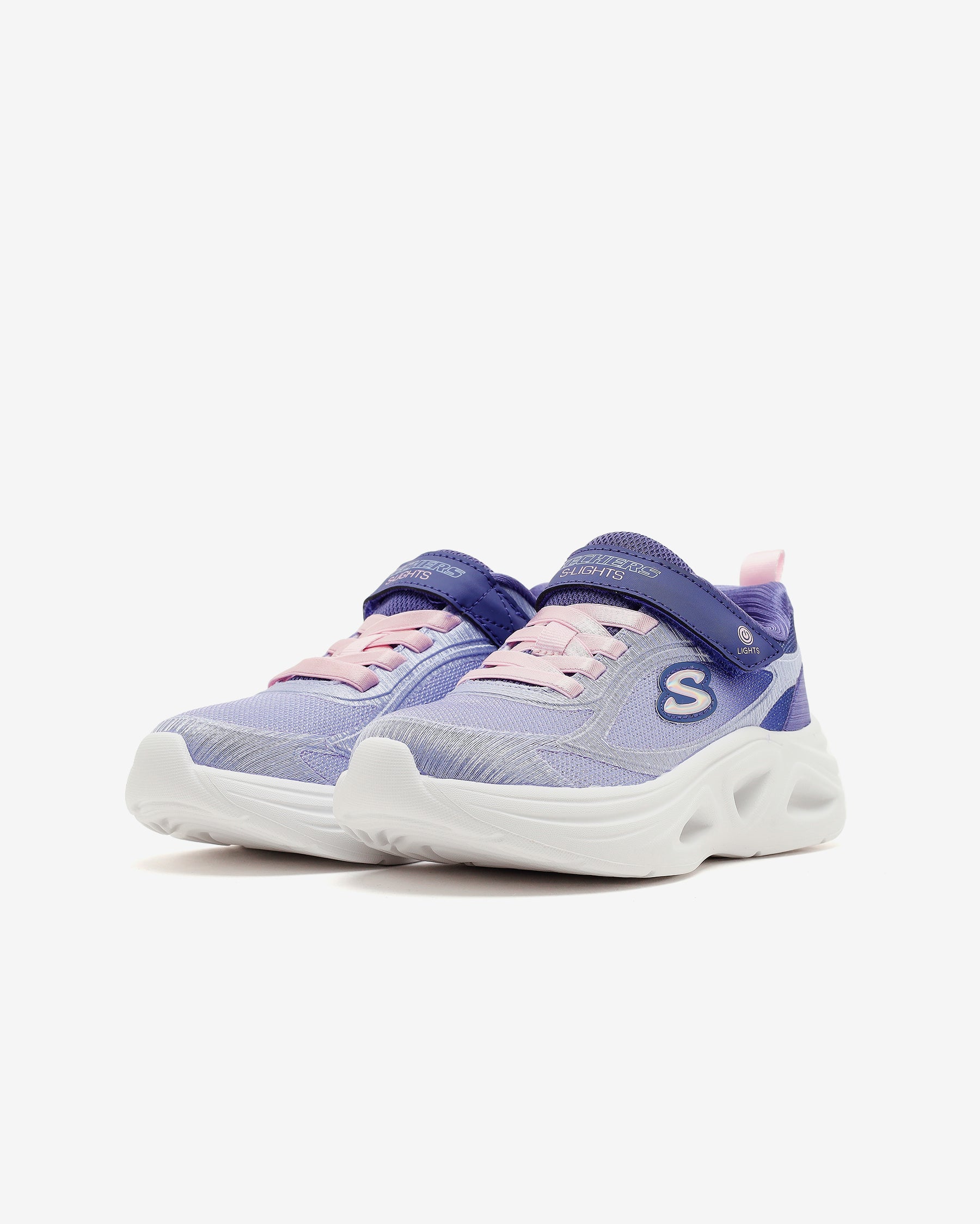 Skechers Sola Glow 2.0 Çocuk Sneaker - Lacivert