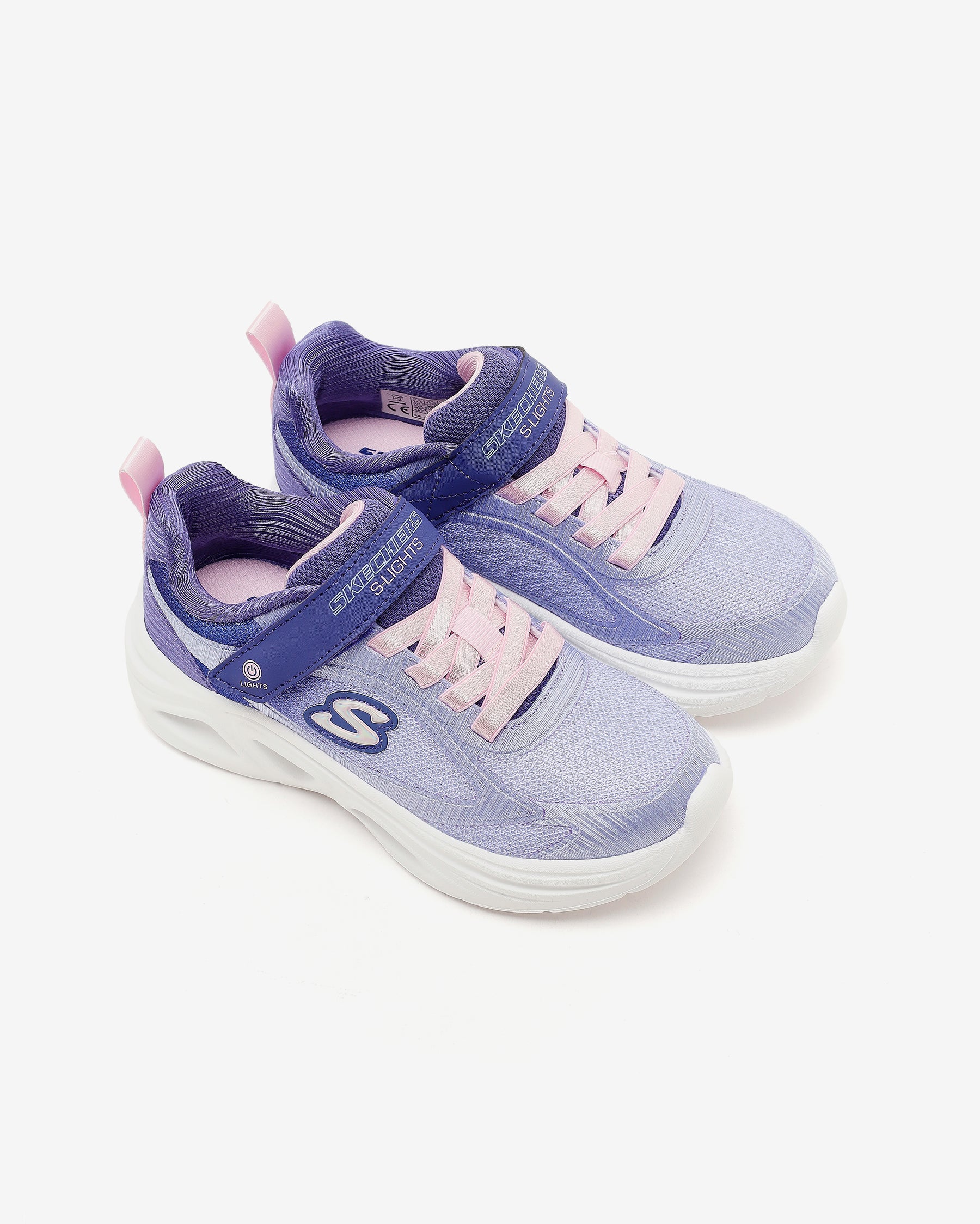 Skechers Sola Glow 2.0 Çocuk Sneaker - Lacivert