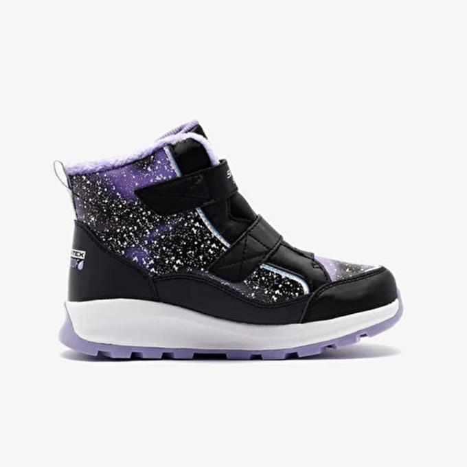 Skechers Storm Blazer Çocuk - Kız Siyah/Lavanta Bot