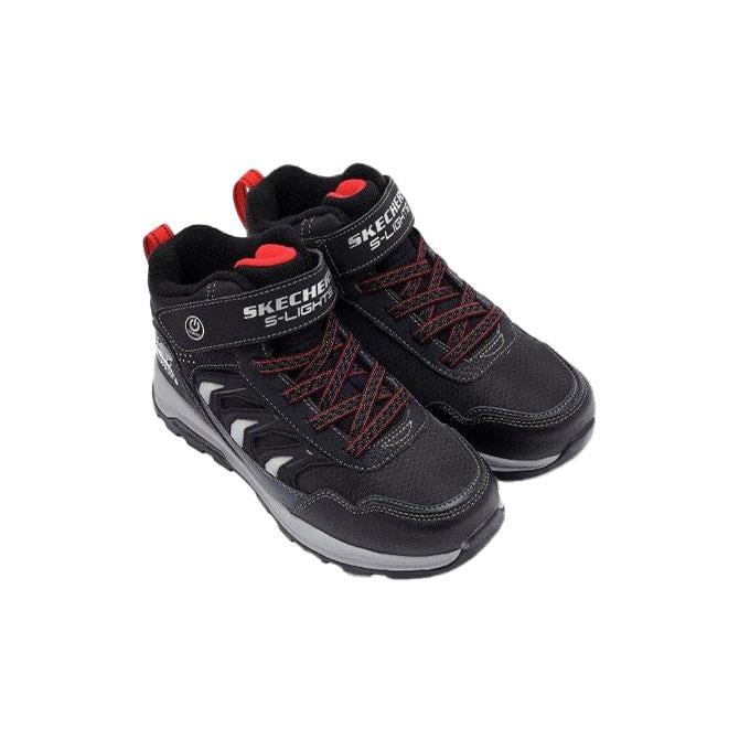 Skechers Storm Blazer - Glow Roam Çocuk - Erkek Siyah/Gri Bot