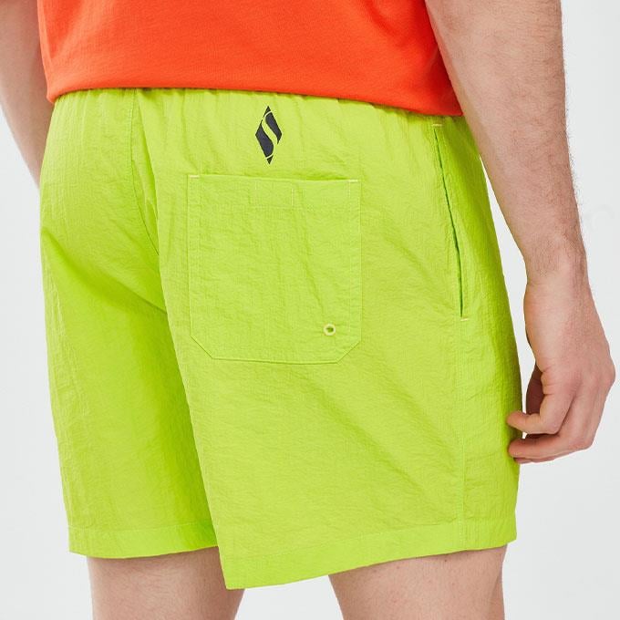 Skechers Swimwear 5 Inch Yeşil Erkek Deniz Şortu