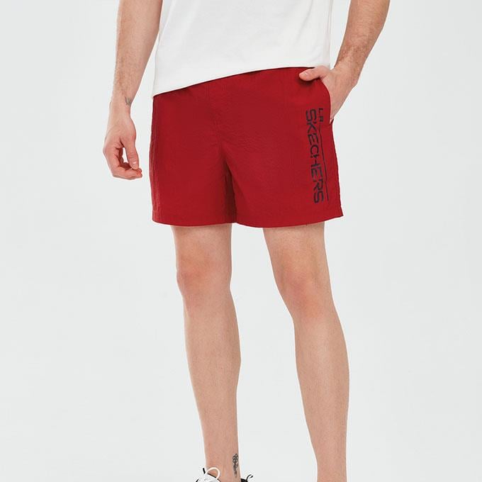 Skechers Swimwear 5 Inch Kırmızı Erkek Deniz Şortu