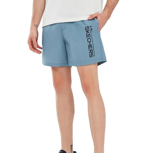 Skechers Swimwear 5 Inch Erkek Deniz Şortu - Mavi