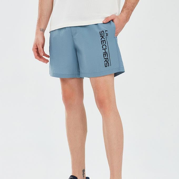 Skechers Swimwear 5 Inch Mavi Erkek Deniz Şortu