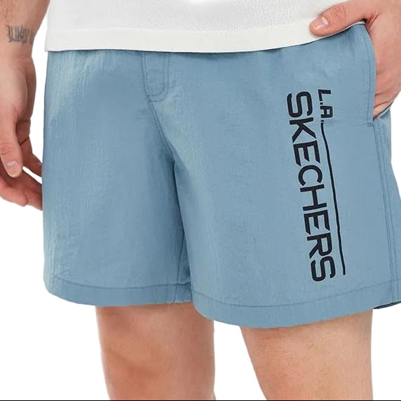 Skechers Swimwear 5 Inch Erkek Deniz Şortu - Mavi