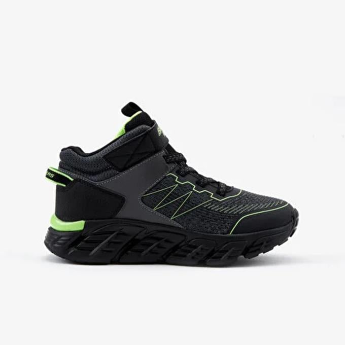 Skechers Tech - Grip Çocuk - Erkek Kahve/Siyah/Yeşil Bot