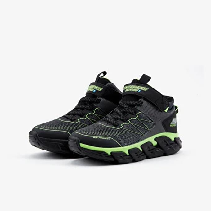 Skechers Tech - Grip Çocuk - Erkek Kahve/Siyah/Yeşil Bot