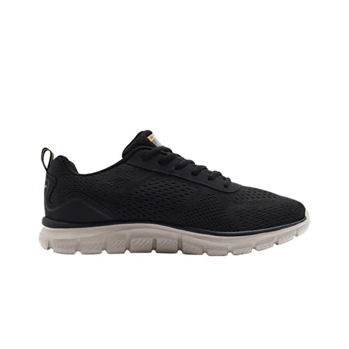 Skechers Track Leshur Siyah Erkek Koşu Ayakkabısı