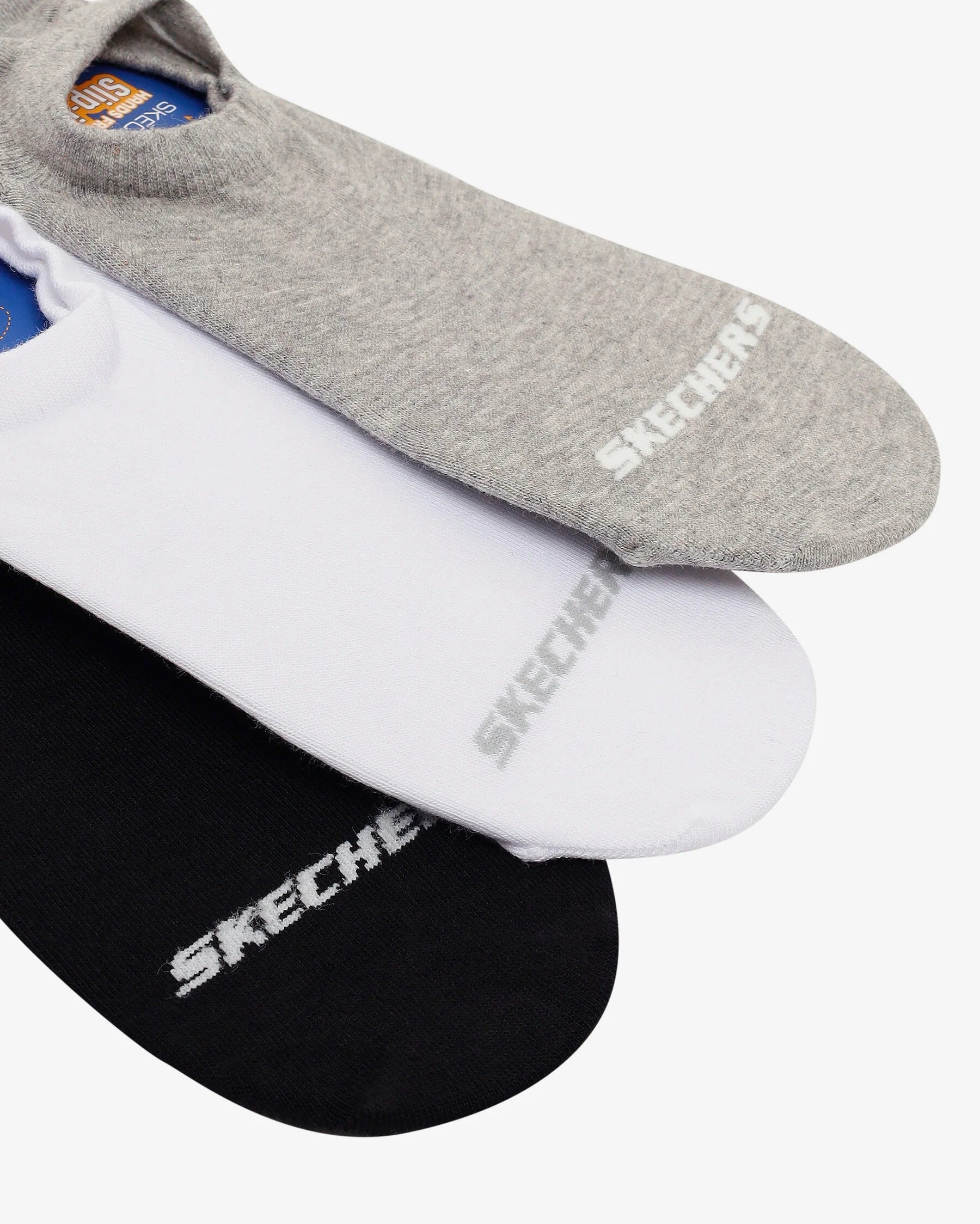 Skechers Essential 3 Pack Unisex Bileksiz Çorap - Çok Renkli