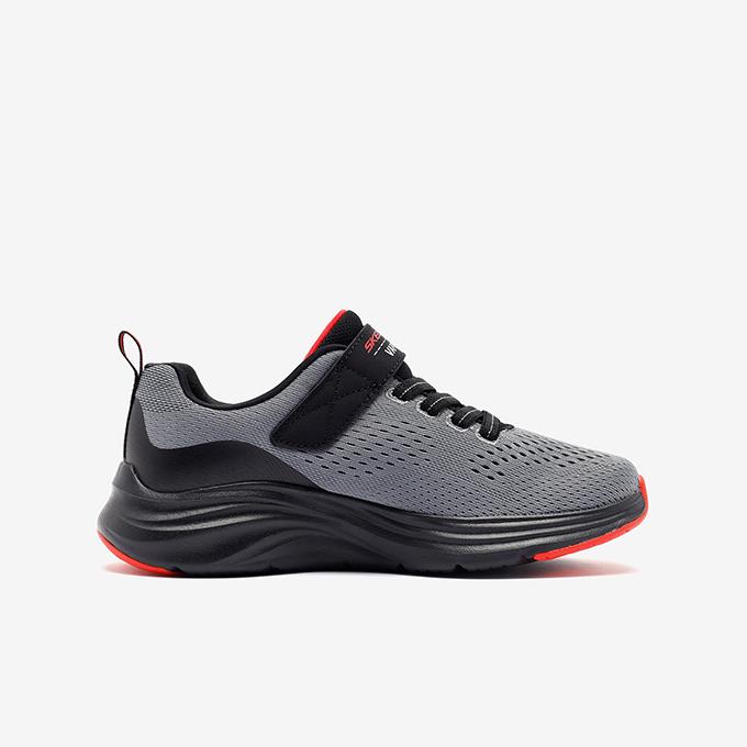 Skechers Vapor Foam Çocuk - Erkek Gri/Kırmızı Sneaker