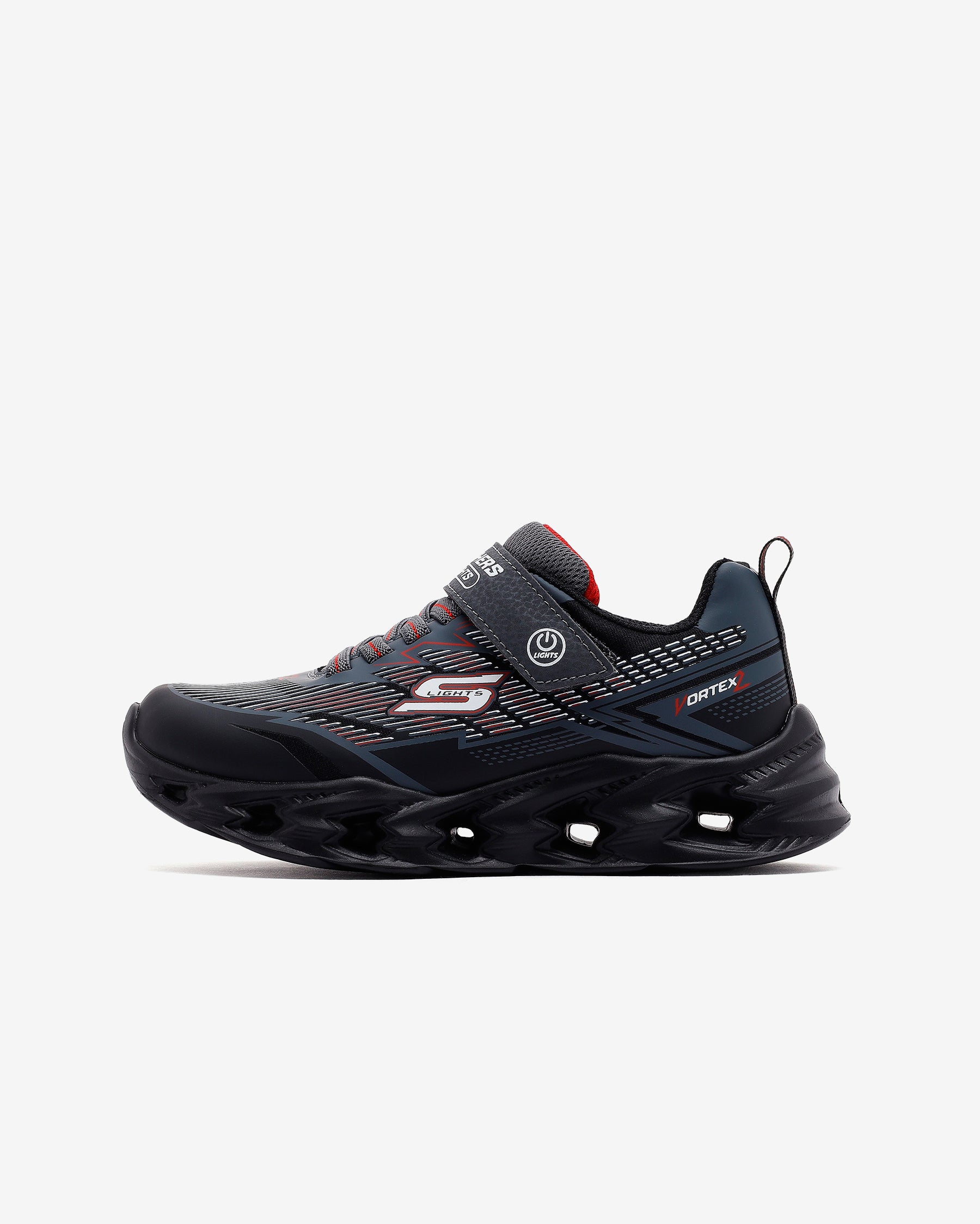 Skechers Vortex 2.0 Çocuk - Erkek Siyah/Gri Sneaker